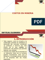 11.0 Tratamiento de Los Costos Mineros para Valorizar Minas