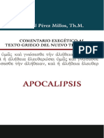 Samuel Perez Millos - Comentario Exegético Al Texto Griego Del Nuevo Testamento - Apocalipsis