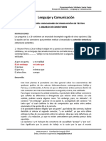 Ensayo de Admisión Lenguaje y Comunicación