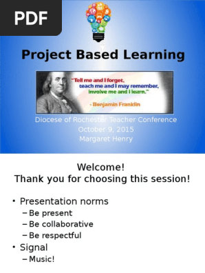 project based learning