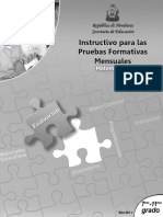 Instructivo Pruebas Formativas 7°-11° Matem Ticas (2011)