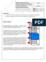 Diseño e implementación de ascensor 4 pisos PLC