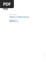 VMware On NetApp Solutions Student Guide and Labs