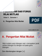 Pengertian Nilai Mutlak