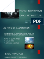 Art Institute Illumination Design