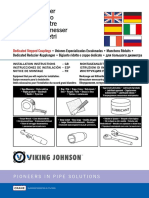 VJ Large Diameter Stepped Coupling Fitting Instructions