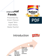 National Foods - Pptxnational Foods