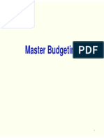 Master Budgeting Video Slides