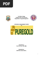 Download Strategic Management Paper on Puregold by Raraj SN305989742 doc pdf