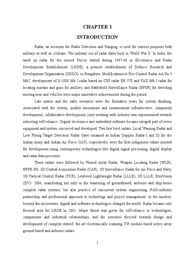 Radar | PDF