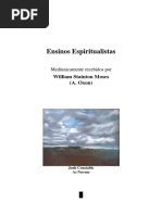 Ensinos Espiritualistas (Psicografia William Stainton Moses - Espíritos Diversos)
