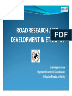 Alemayehu Ayele Highway Research Team Leader Ethiopian Roads Authority
