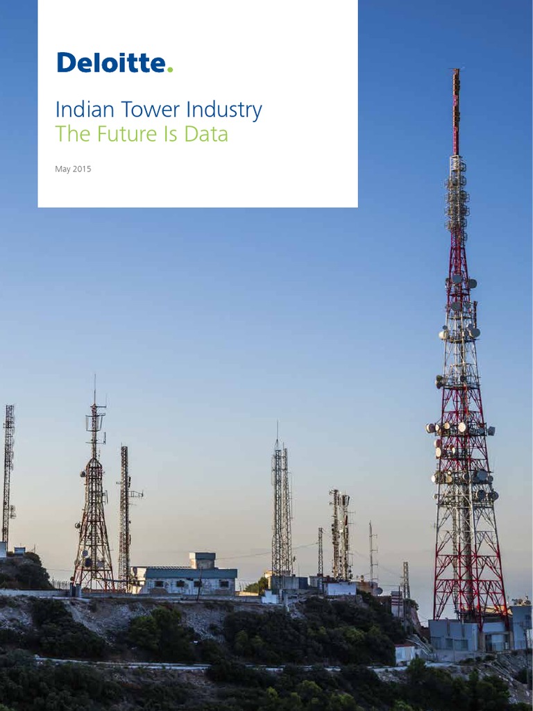Indian Tower Industry The Future Is Data | PDF | 3 G | Lte ...