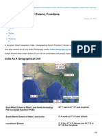 Pmfias.com-India Geographical Extent Frontiers