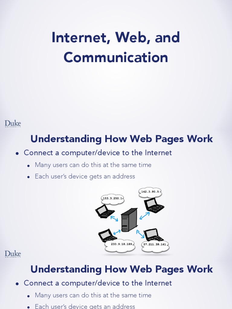 Understanding Web Pages and Protocols | PDF | Ip Address | I Pv6