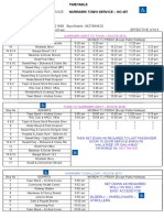 Narrabri Town Service - Amended 2014