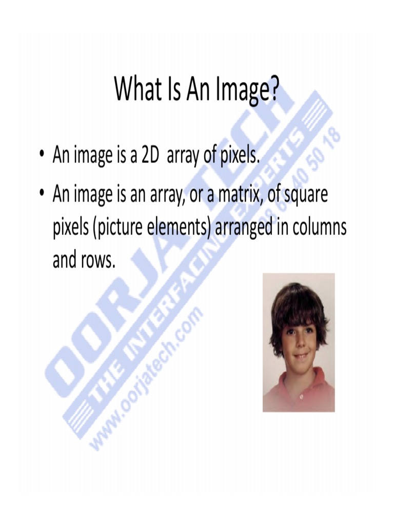 1 Pixels & Images | PDF | Teaching Methods & Materials