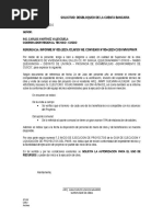 Solicitud de Desbloqueo