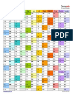 2016 Calendar Landscape in Color