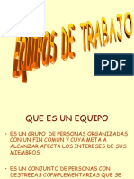 Equipos de Trabajo