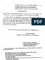 Maharashtra Govt Servants' Regulation of Transfers & Prevention of Delays in Discharge of Official Duties Act 2005.pdf