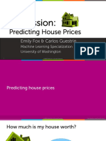 Regression:: Predicting House Prices