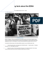 29 Interesting Facts About The EDSA Revolution