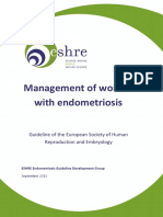 Guideline on Endometriosis