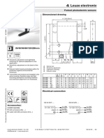 Fork Sensor Leuze