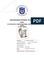 Proceso de Habeas Data