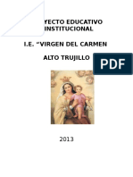 P.E.I. 2013 I.E. Virgen Del Carmen
