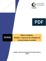 Diseño y Cálculo de Uniones en Estructuras de Acero