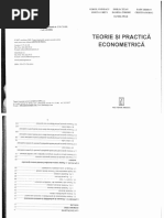 Teorie Si Practica Econometrica de Vergil Voineagu Anul 2006 | PDF
