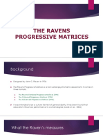 Ravens Progressive Matrices