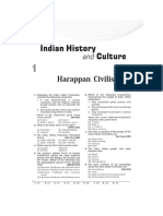 Indian History and Harappan Culture Objective General Knowledge