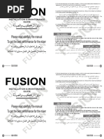 Installation Guide 1 FUSION PDF