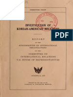 Fraser Report, Congressional Investigation Into Unification Church - 1978