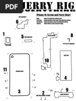 Iphone 4s Screw Chart Parts Location Sheet JerryRigEverything Low Res