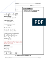 CVG2140 Final Exam Formula Sheet