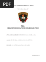 Pnp Seguridad e Inseguridad