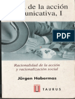 Habermas, Jurgen - Teoria de La Accion Comunicativa I