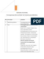 Proposal Pelatihan Penanggulangan Bencan