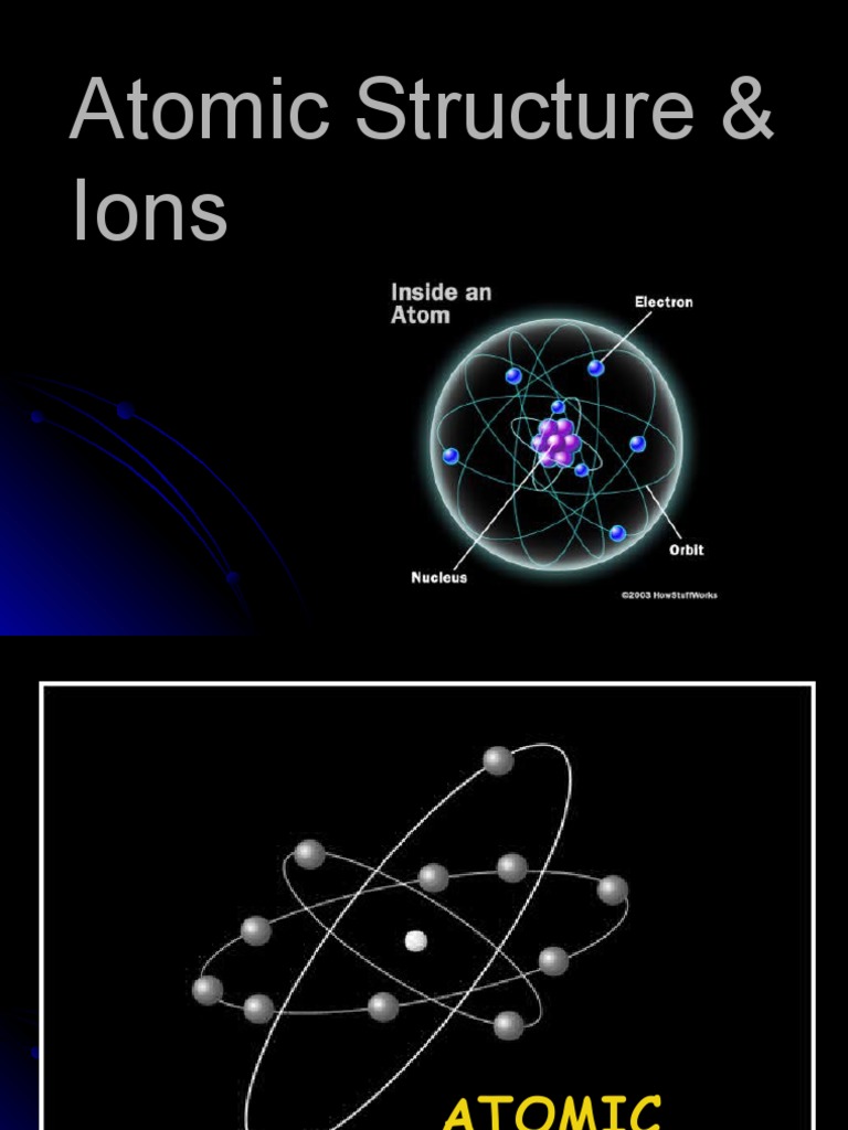 Understanding Atomic Structure and Ions | PDF | Atoms | Ion