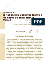 1.5 Acompañamiento de Casos o Posibles Casos de Trata Yo ESNNA