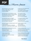 Palabras de Despedida Maestra jubilada
