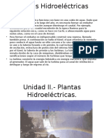 Unidad II. Hidroelectricas