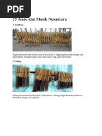 Download 15 Jenis Alat Musik Nusantara by Suci Asiska Sary SN306042944 doc pdf