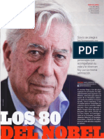 Mario Vargas Llosa. Los 80 Del Nobel