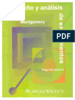 Diseño y Análisis de Experimentos -Montgomery