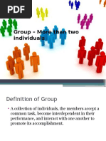 Formal and Informal Groups - OB